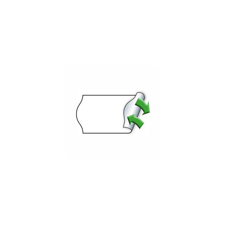 Label METO removable 26x12 white 12000/pc