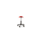 Saddle seat GET UP SADDLE faux leather red