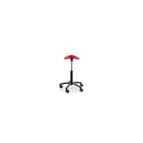 Saddle seat GET UP SADDLE faux leather red