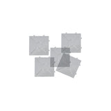 Bead plate square 15x15cm 10/pack