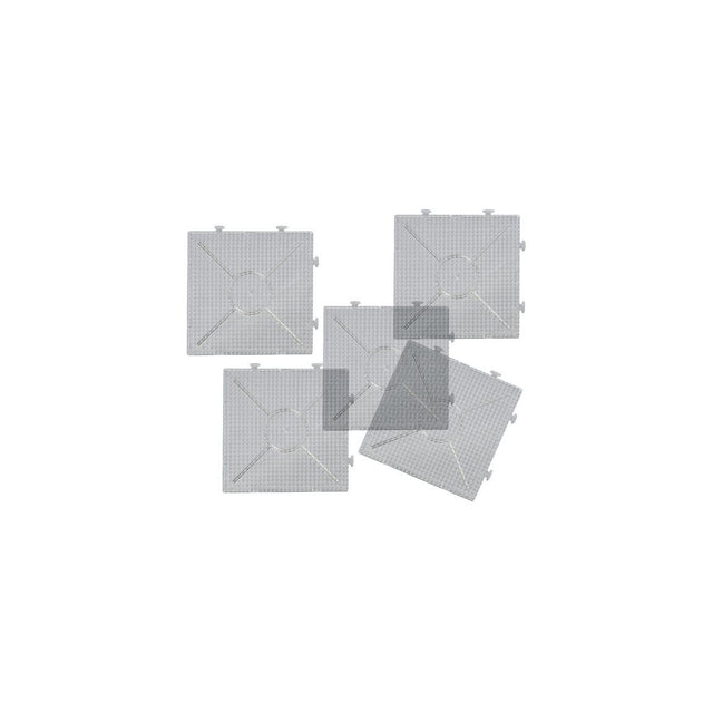 Bead plate square 15x15cm 10/pack
