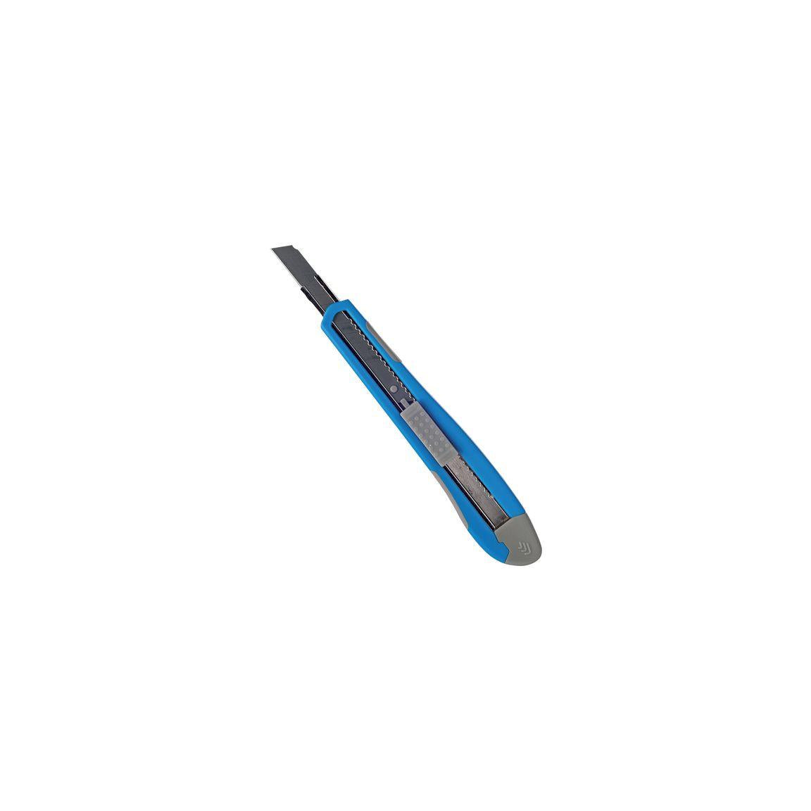 Switchblade knife LYRECO 9 mm blue