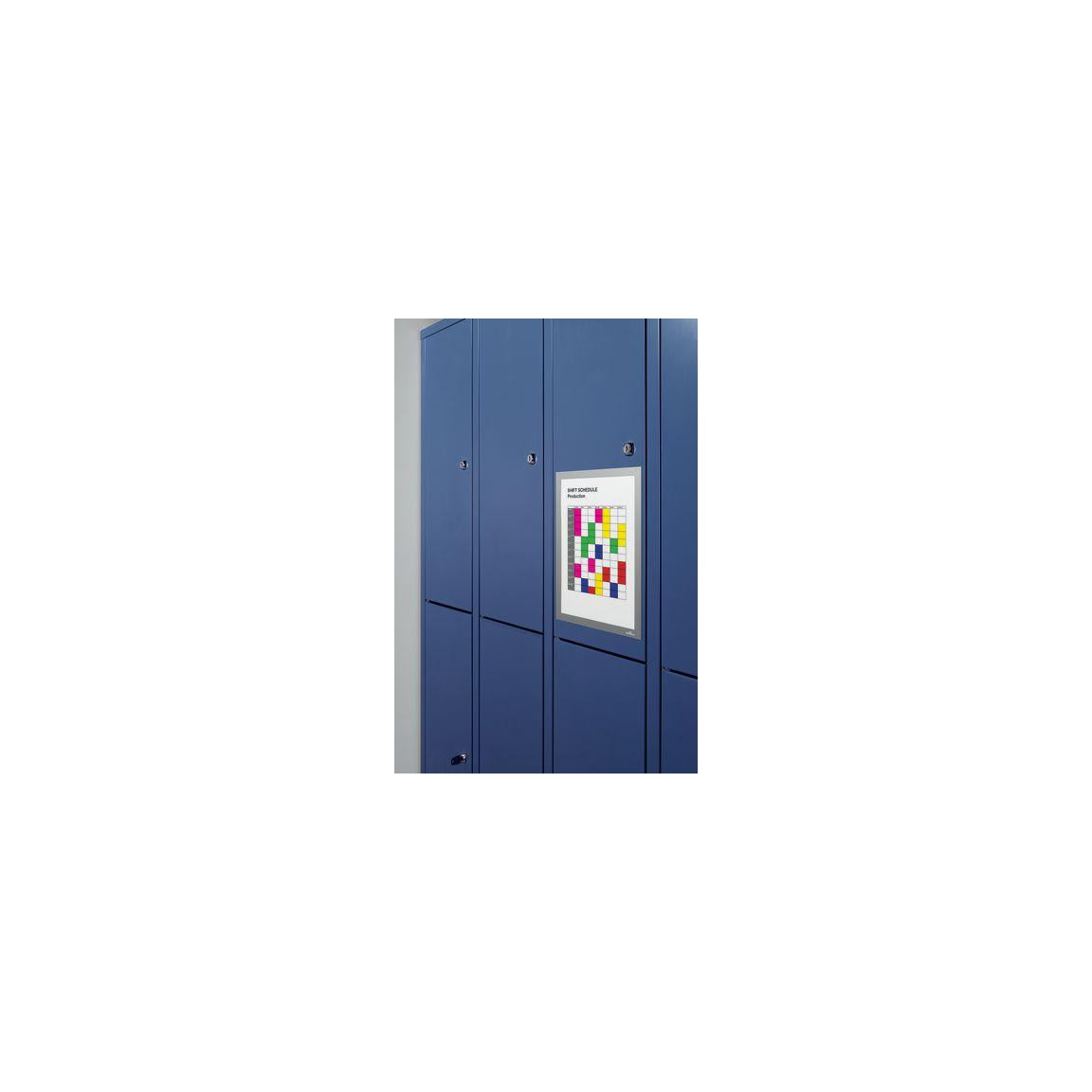 Magnetic frame DURAFRAME A4 silver 5/pc