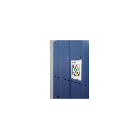 Magnetic frame DURAFRAME A4 silver 5/pc