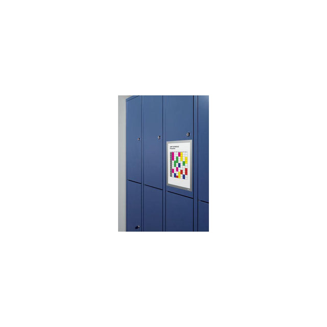 Magnetic frame DURAFRAME A4 silver 5/pc