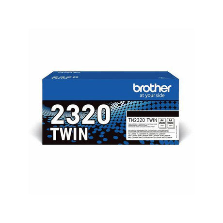 Toner BROTHER TN2320 2x2,6K black 2/pack