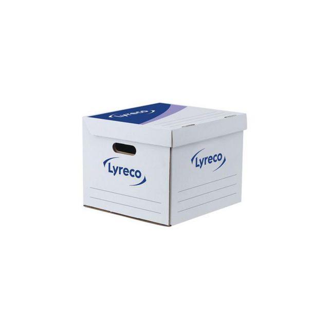 File box LYRECO FSC 280x350x350mm white