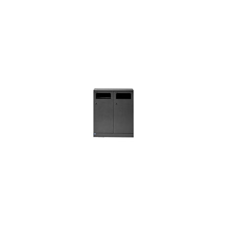 Waste disposal BICA 2x100L grey