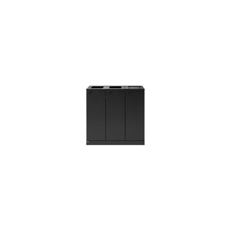 Waste disposal BICA 3x65L combo grey