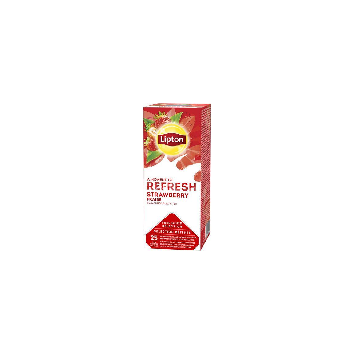Tea LIPTON bag Strawberry 25/pack