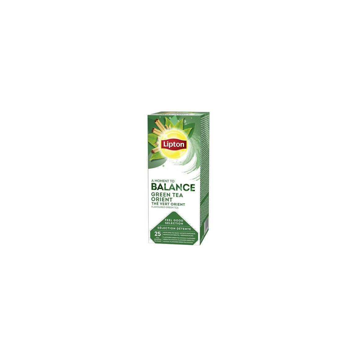 Tea LIPTON bag Green Tchae Orient 25/pack