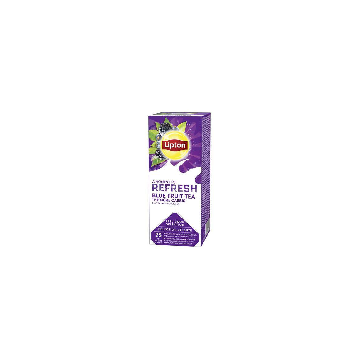 Tea LIPTON bag Blue fruit 25/pack