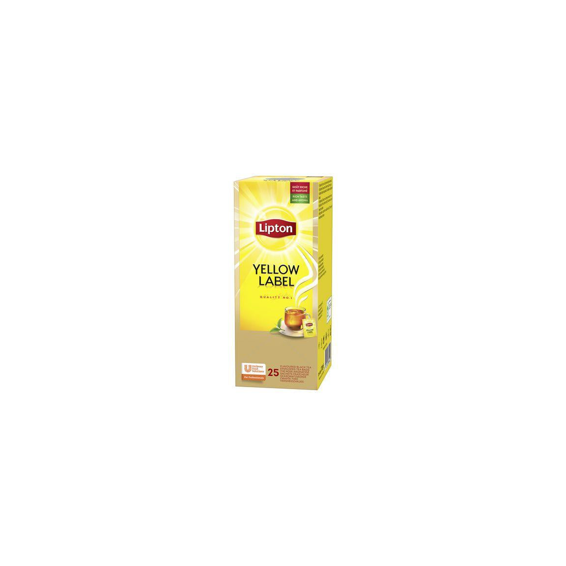 Tea LIPTON bag Yellow Label 25/pack