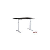 Table SUN-FLEX II height adjustable 120x80 white/black