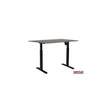 Table SUN-FLEX I height adjustable 120x80 sw/grey