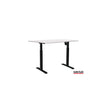 Table SUN-FLEX I height adjustable 120x80 black/white
