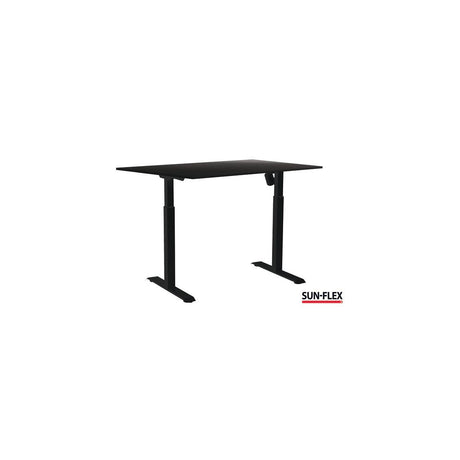 Table SUN-FLEX I raise/lower 120x80 black/white