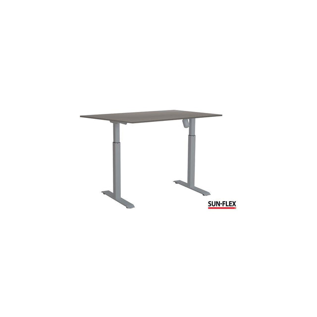 Table SUN-FLEX I height adjustable 140x80 grey/grey