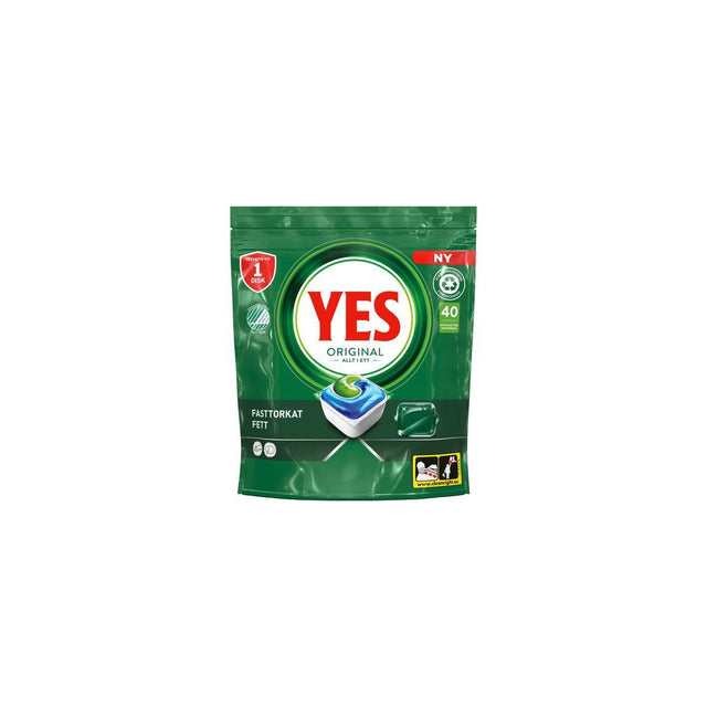 Machine dish YES Original tablets 40/pack