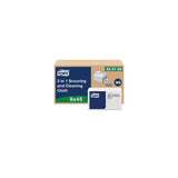 Cleaning cloth TORK 2-in-1 W8 white 45/pack