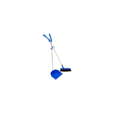 Broom set MAX HACCP click blue