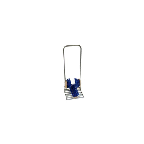 Shoe scraper HYKAB 3 brushes with stand