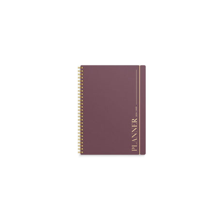 Calendar Study Story burgundy A5 24/25