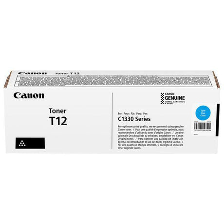 Toner CANON T12 5,3K cyan