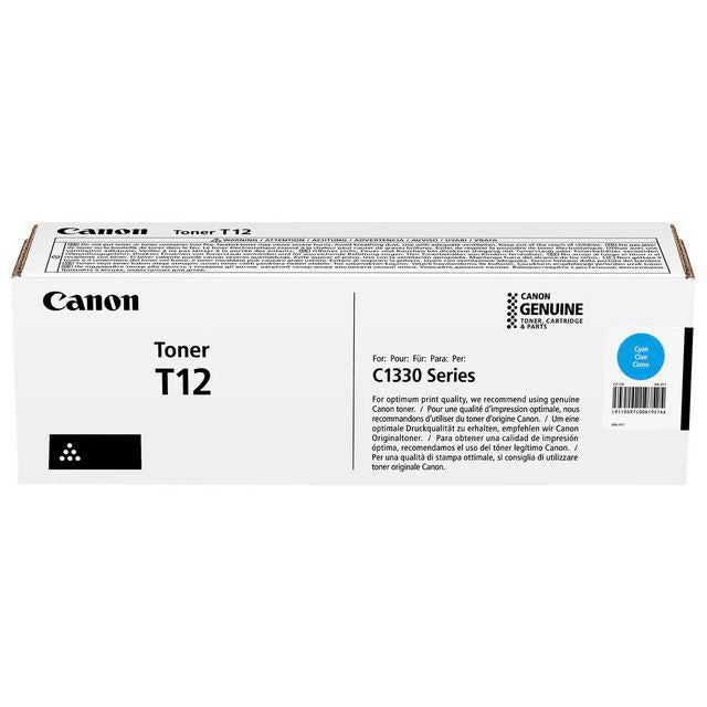 Toner CANON T12 5,3K cyan