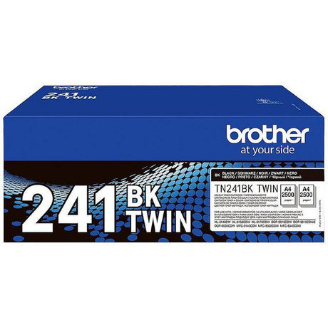 Toner BROTHER TN241BK 2x2,5K black 2/pack