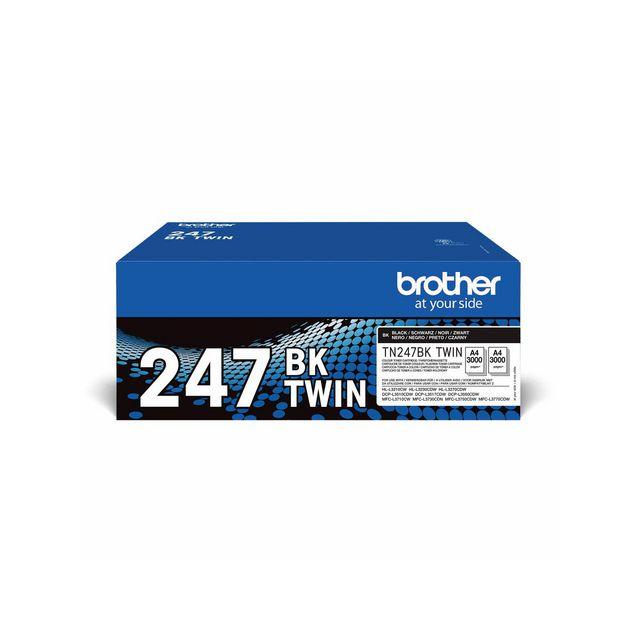 Toner BROTHER TN247BK 2x3K black 2/pack