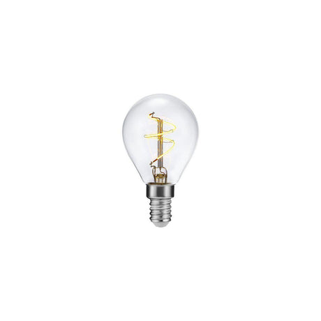 LED Bulb E14 Globe 3.2W DIM 320lm Clear