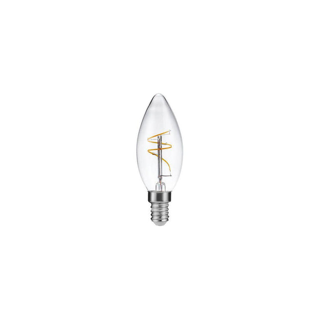 LED Bulb E14 Crown3.2W DIM320lmClearRA90