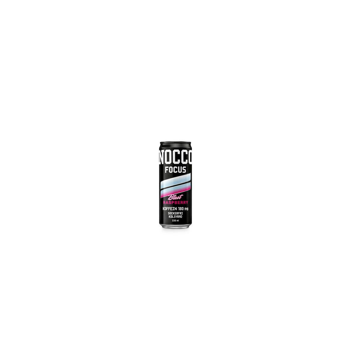 Energy drink NOCCO Foc3 Raspb.Bla 33cl