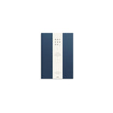 Ant.bok BURDE A4 textile olinj dark blue