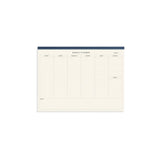 Textile weekly timetable