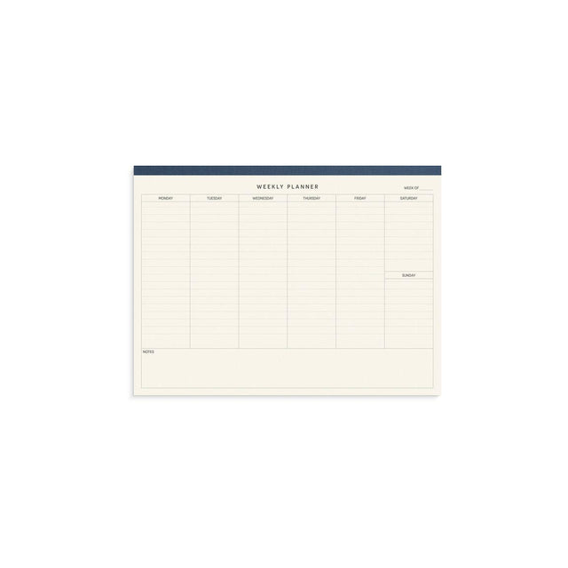 Textile weekly timetable