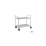 Shelf trolley Zero 2 levels 1070x585x940mm