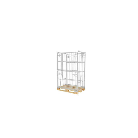 Pallet container with gate 1200x800x1800mm