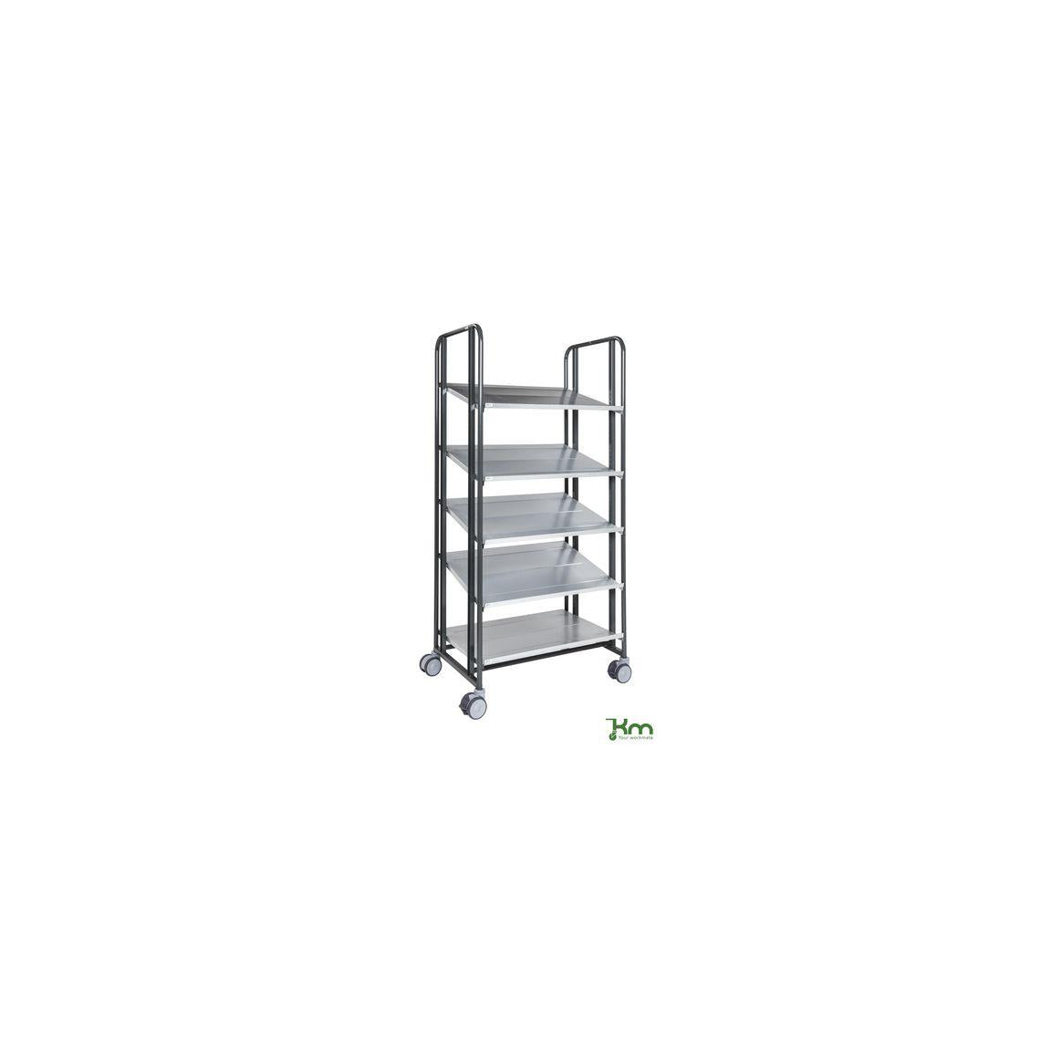 Shelf trolley 168 5 shelves 877x638x1850mm