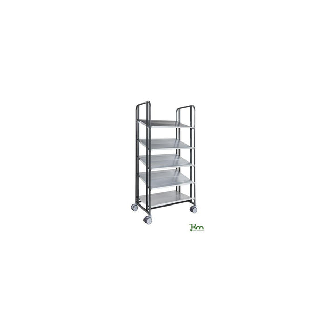 Shelf trolley 168 5 shelves 877x638x1850mm