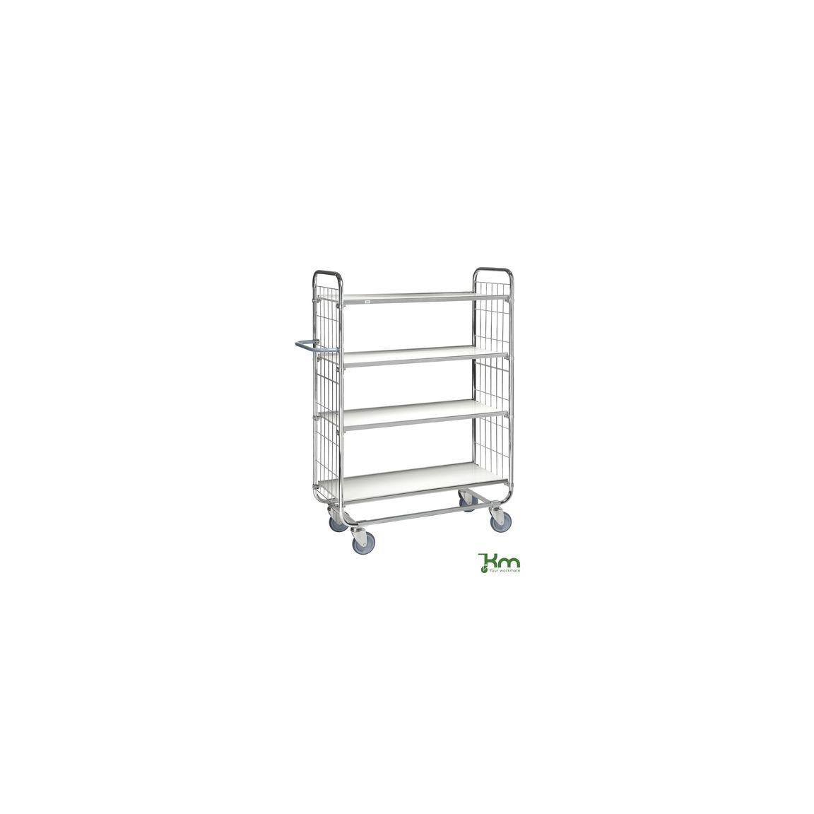 Shelf trolley 8000 4 levels 1195x1590mm L