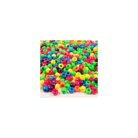 Congo beads neon 1000/pack