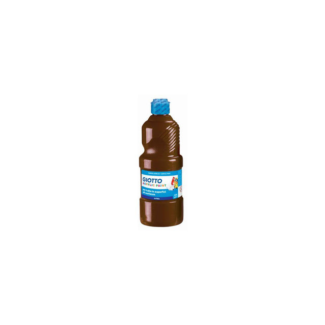 Acrylic paint Giotto 500 ml brown