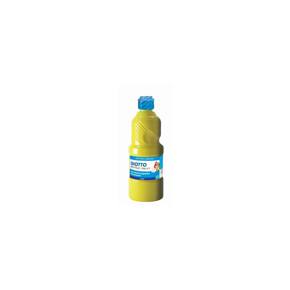 Acrylic paint Giotto 500 ml yellow