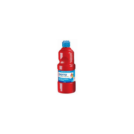Acrylic paint Giotto 500 ml red