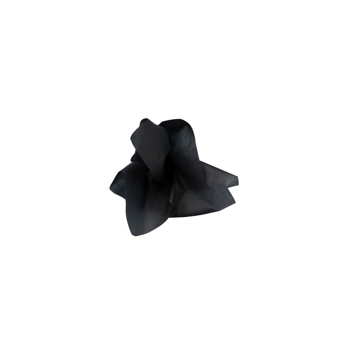 Tissue paper 50x70cm black 25 sheets/pack