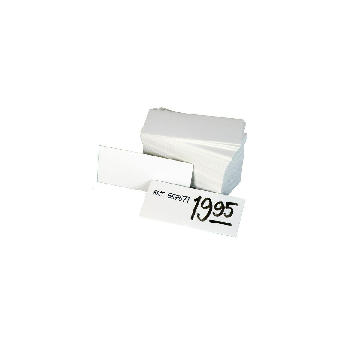 Shelf edge label 87x37mm 100/pc