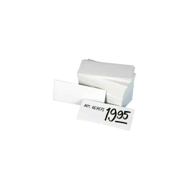 Shelf edge label 87x37mm 100/pc