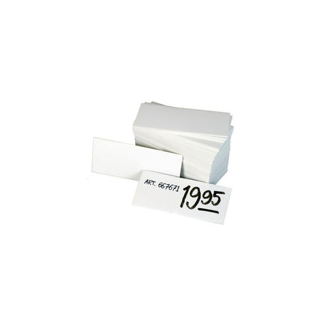 Shelf edge label 87x37mm 100/pc